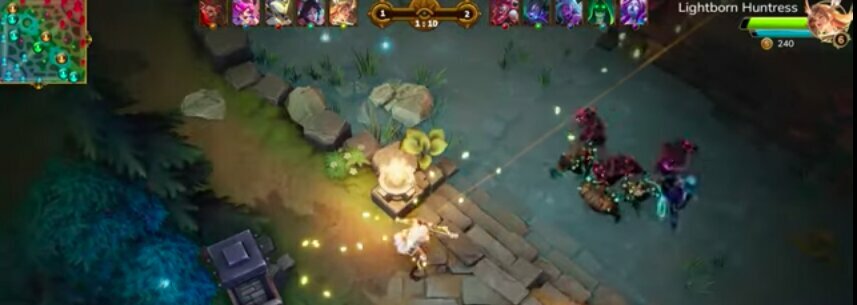 league of ancients gameplay